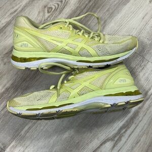 ASICS Women’s Gel-Nimbus 20 Limelight T850N Athletic Sneakers Running Shoes | 9